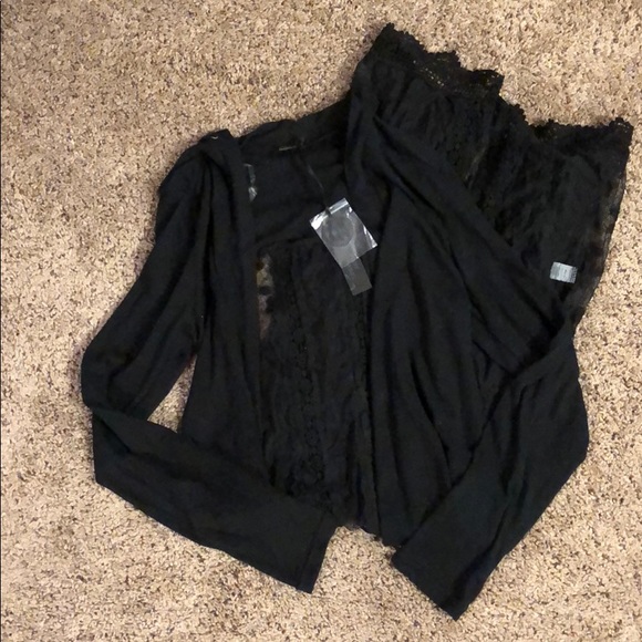 Lightweight black cardigan - Picture 2 of 2